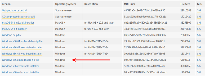Python 386 X86 Portable Download